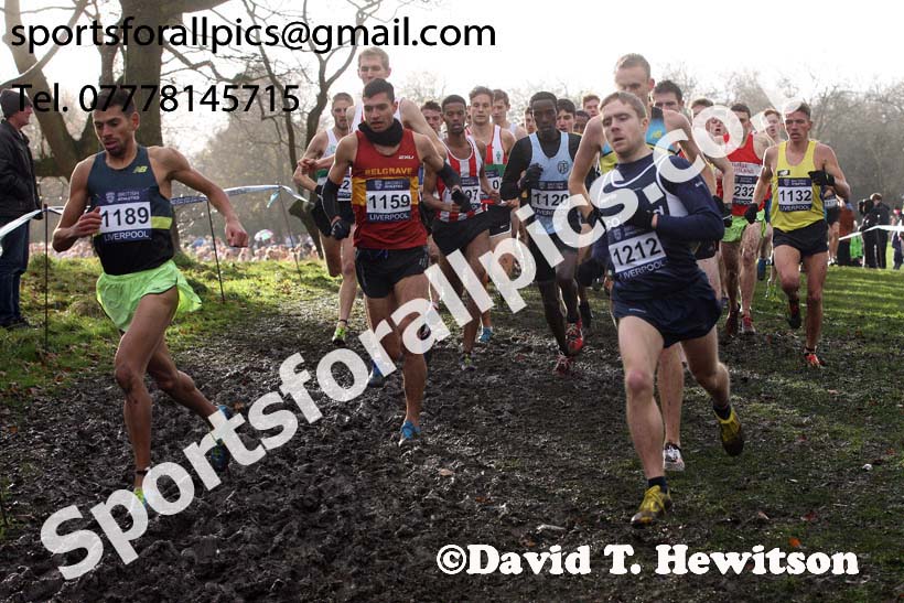 Senior men and under-23 mens 2017 British Athletics Liverpool Cross Challenge, Sefton Park, Liverpool. Photo:  David T. Hewitson/Sports for All Pics
